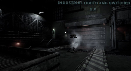 Unreal Engine Marketplace - Industrial Lights and Switches Blueprints Set 2.0 (4.10 - 4.17, 4.22 - 4.27)
