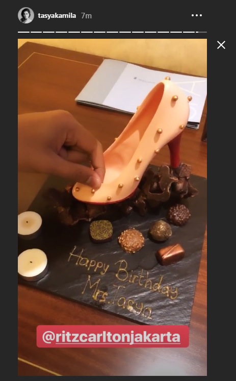 Ulang tahun Tasya Kamila
