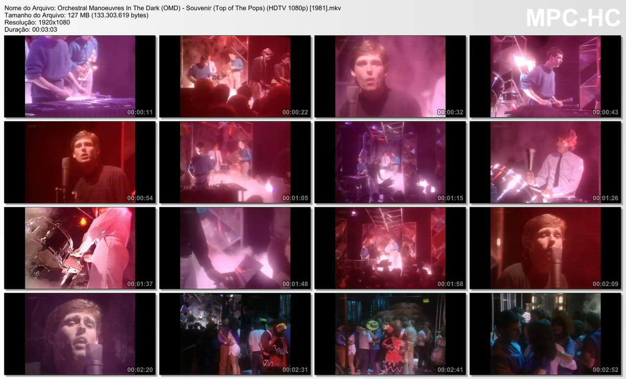 Orchestral Manoeuvres In The Dark (OMD) - Souvenir (Top of The Pops) (HDTV 1080p) [17.09.1981]