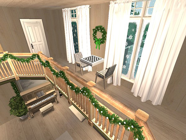 Hellohello: Domy - Stránka 4 Christmas-Chalet-interior-63