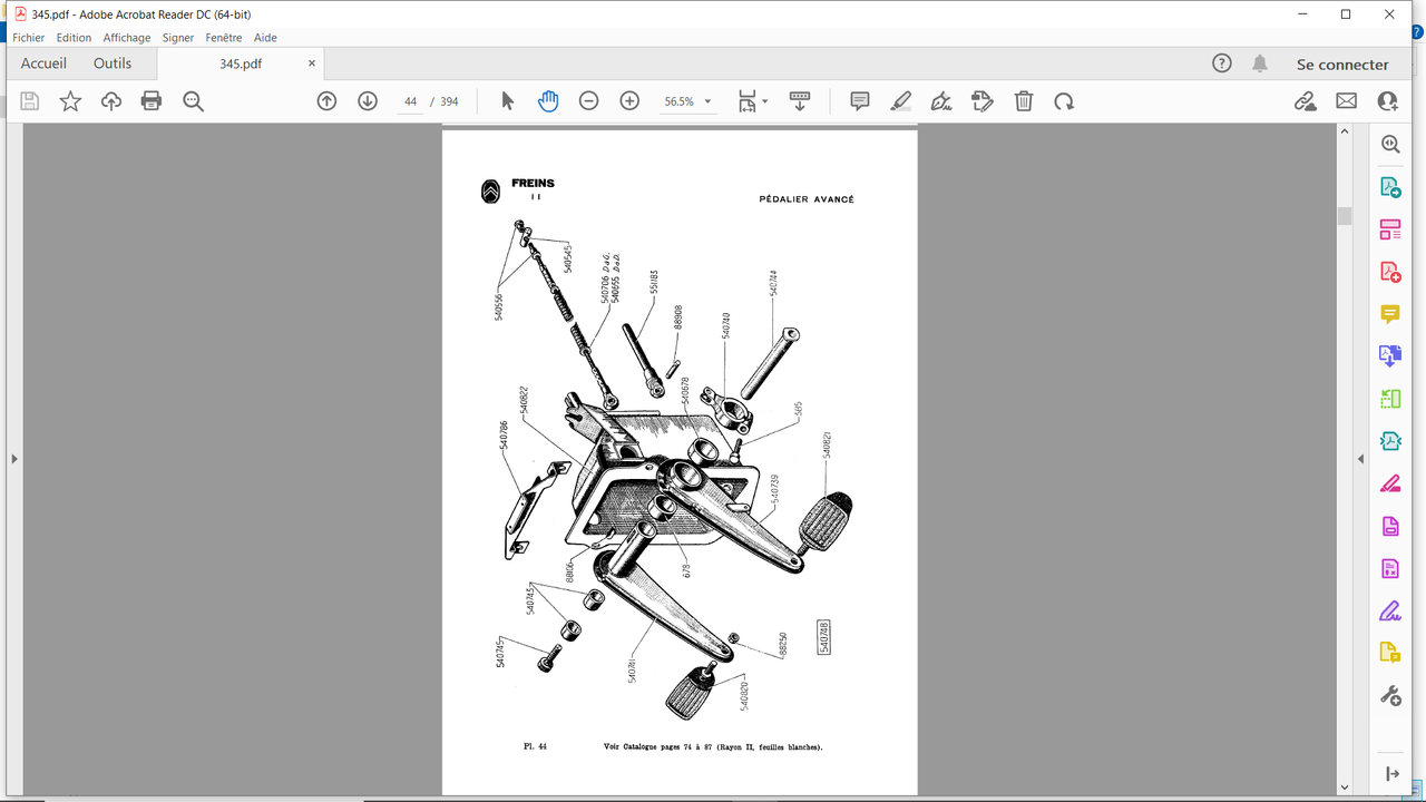 Pédalier avancé CPD