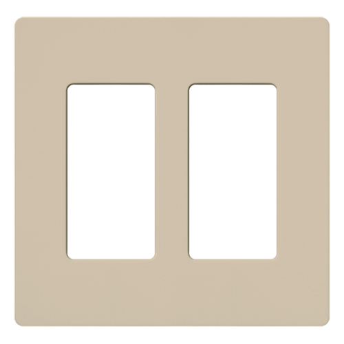 Lutron Claro Placa de Pared 2 Gang SC-2 17 Colores