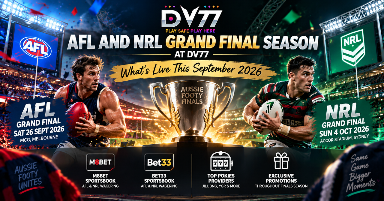 DV77 grand final promotions