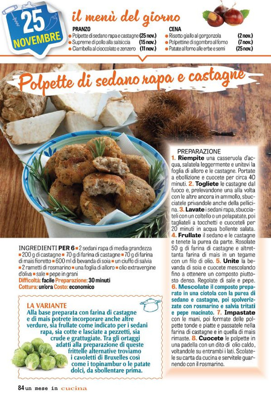 un mese in cucina Nov 2025 6