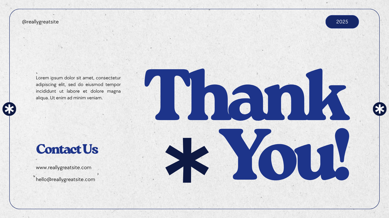 Blue and Grey Modern Geometric Simple Minimalist Pitch Deck Presentation