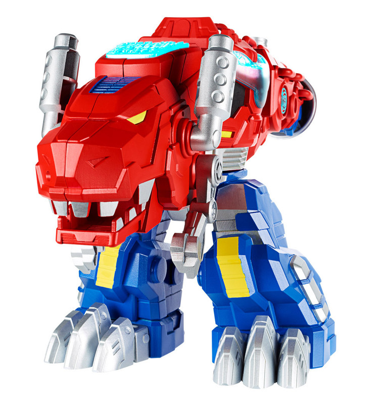 Transformers-Rescue-Bots-Optimus-Primal-dino-mod