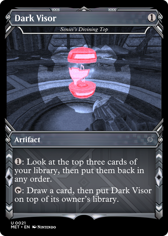 0021 Sensei’s Divining Top (Dark Visor)