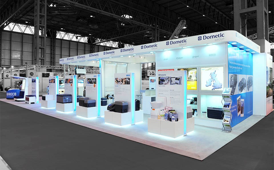 2. Customised trade show booths