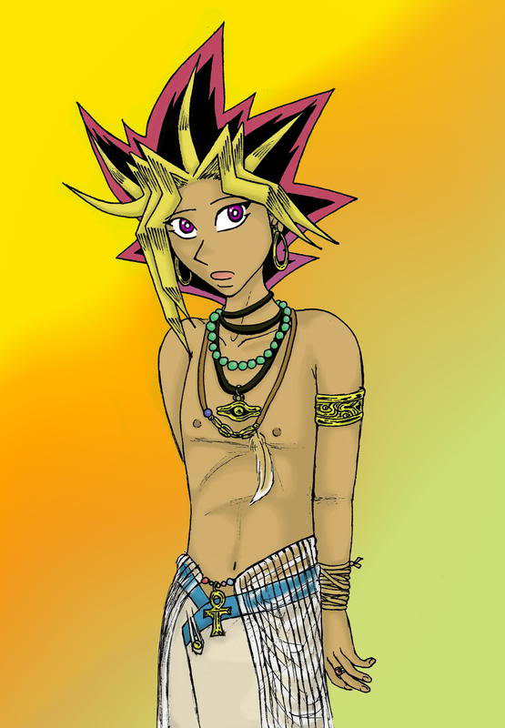 Hình vẽ Atemu (Yami Yugi) bộ YugiOh (vua trò chơi) - Page 8 2_Atemp_240