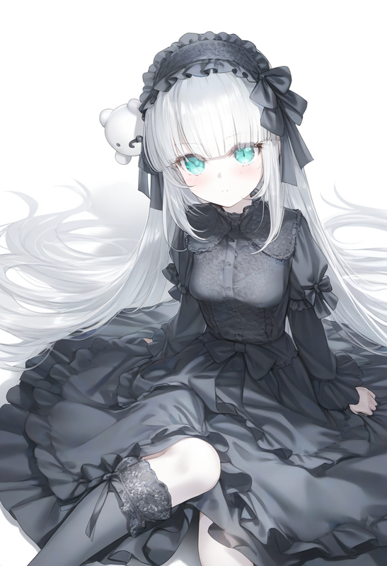 1girl, {{{{{Monochrome, cartoon page, Split Cartoon Cuts}}}}}, ks (xephyrks), oh s-3256139788