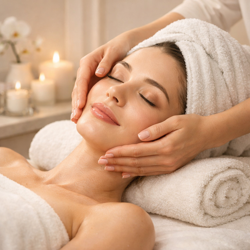 Массаж лица