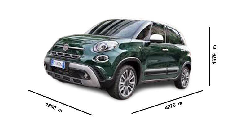 MEDIDAS Fiat 500 L - Mundoforo