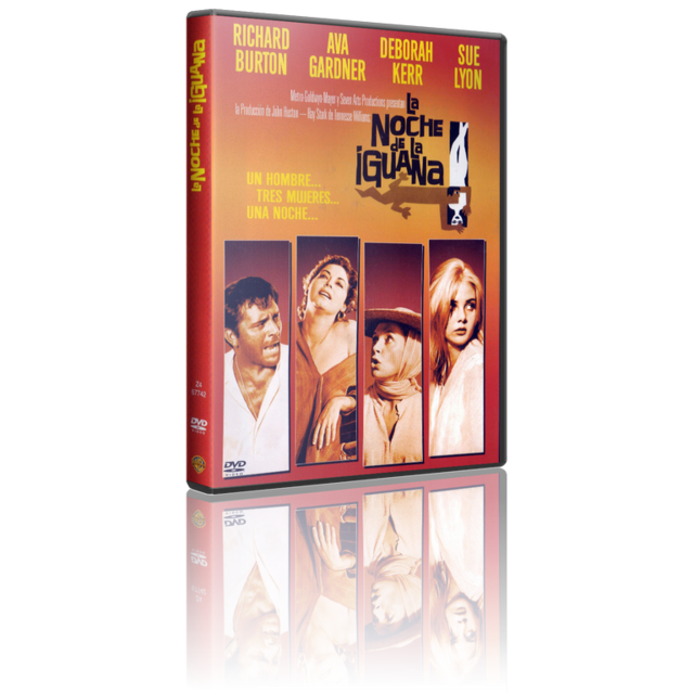 Portada - La Noche de la Iguana [DVD9Full] [Pal] [Cast/Ing/Ale] [Sub:Varios] [Drama] [1964]