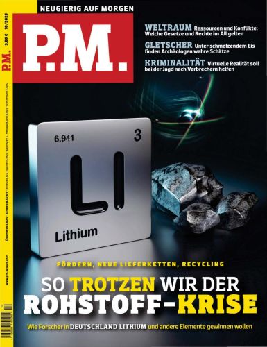 Cover: P M  Wissensmagazin Neugierig auf Morgen No 10 2023