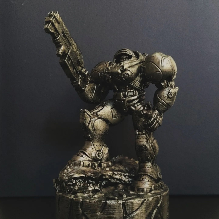 Starcraft 2 Marine – 3D Print Model