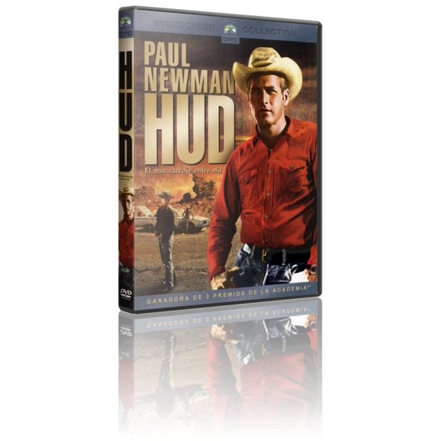 Portada - Hud, El Más Salvaje Entre Mil [DVD9Full] [PAL] [Cast/Ing/Fr/Ale/It] [Sub:Varios] [1963] [Drama]