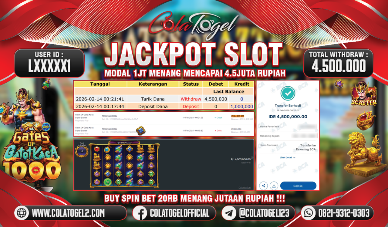 JACKPOT SLOT GACOR!!