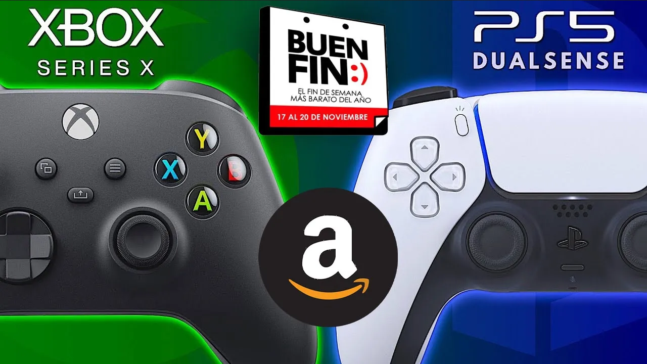 Buen Fin 2023: Controles para Xbox y DualSense de PS5 en rebaja con Amazon