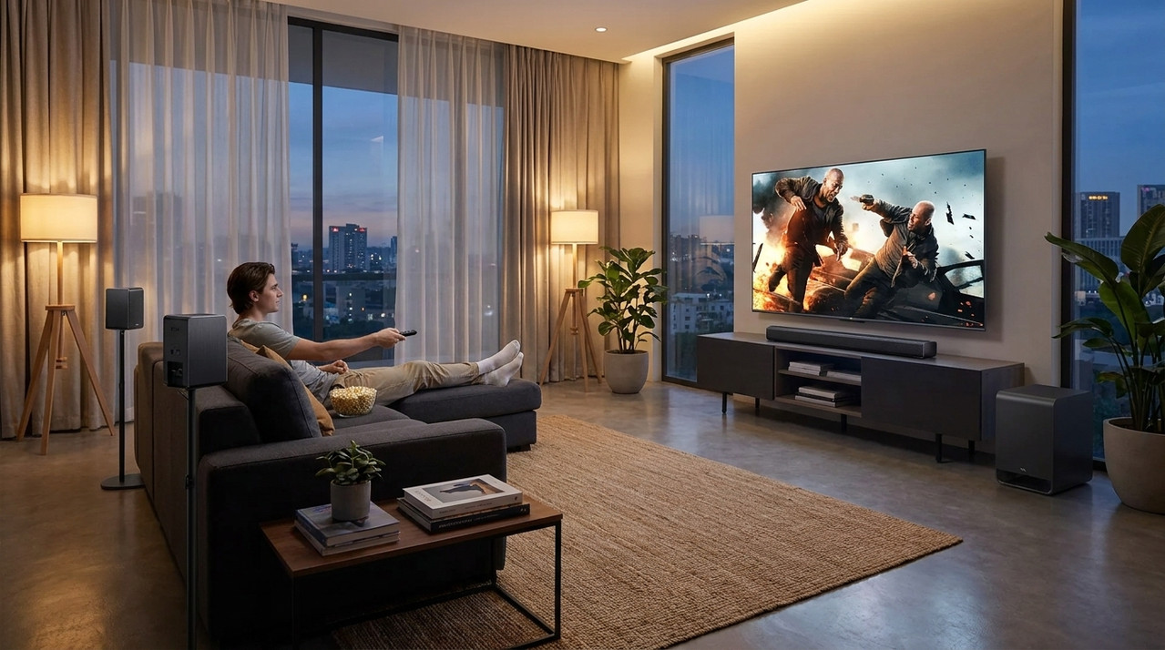 Barra de sonido TCL S65K con conectividad Bluetooth y HDMI eARC