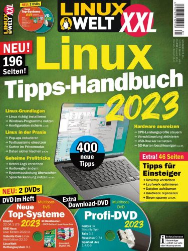 Cover: LinuxWelt Sonderheft (Handbuch) No 01 Januar-März 2023