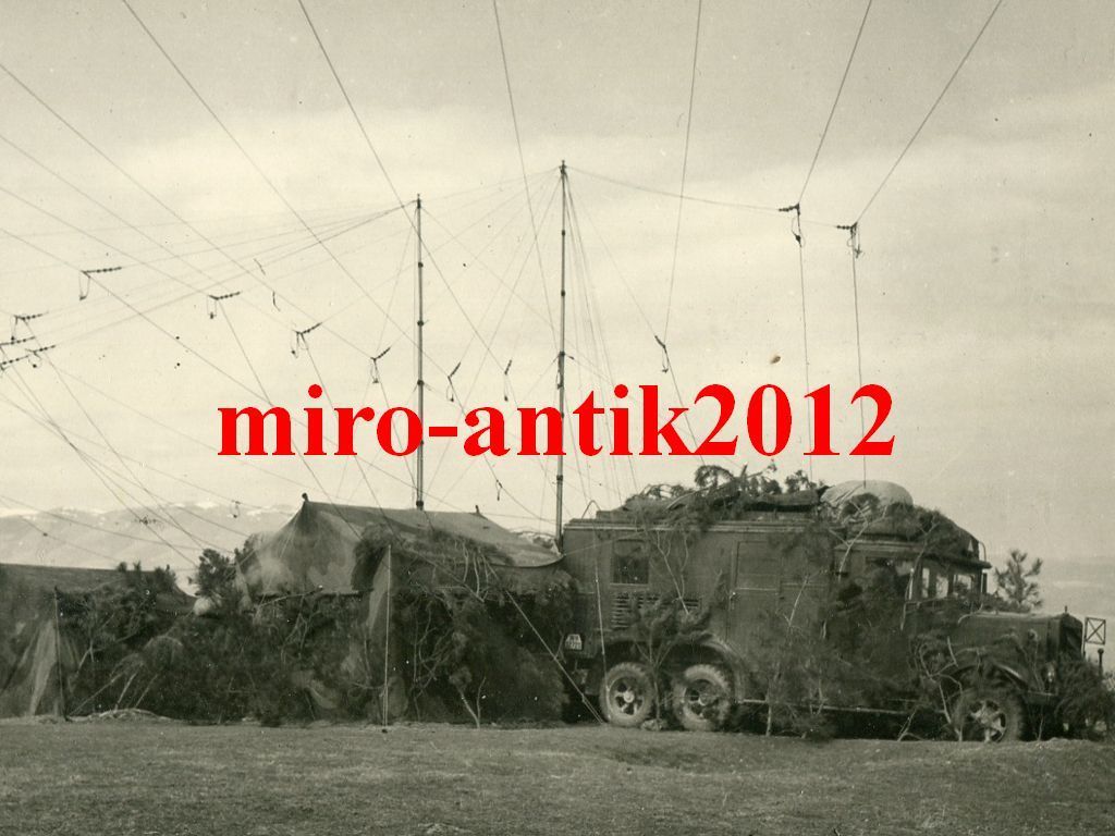 Foto, Funkstelle, Büssing-NAG G 31, Fernsprechbe