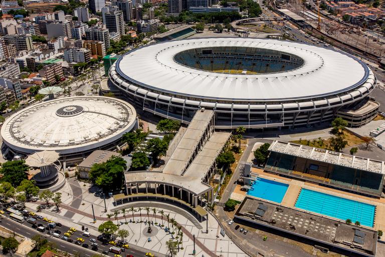 Vista panorâmica do Maracanã