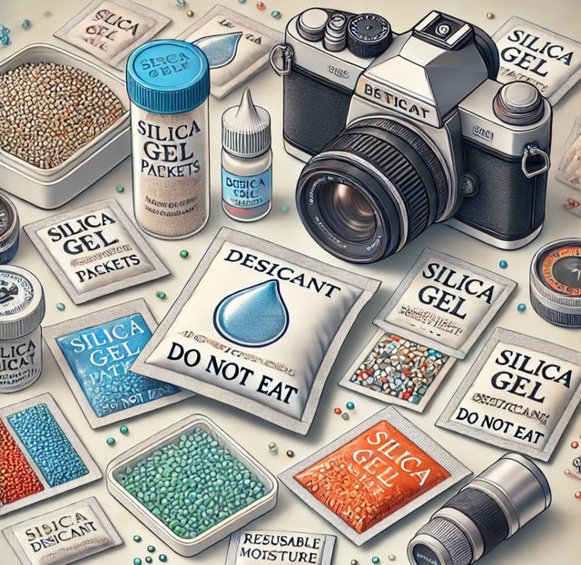 silica gel y desecante para proteger nuestros equipos