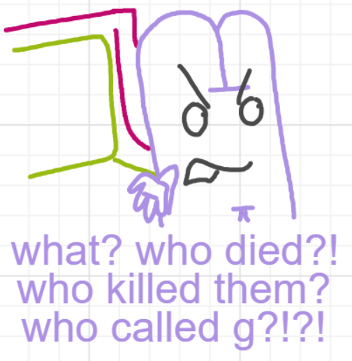 A panel from A Murder On The, episode six of the Board Boards object show by Furretwalk/WalkingFurret.