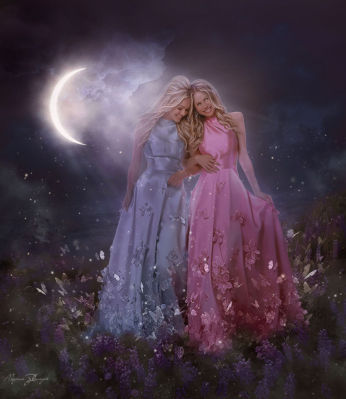 фантазия  Создаём мечтательный фотоэффект 2.0