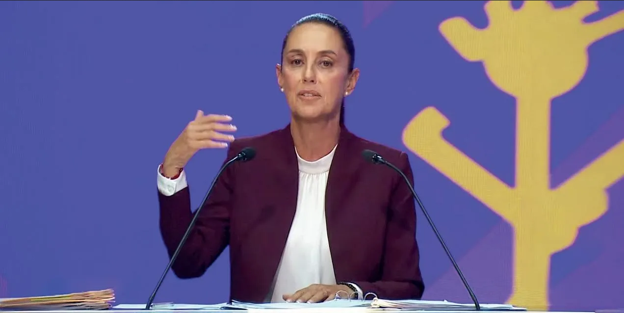 Sheinbaum crÃtica formato del primer debate presidencial del INE