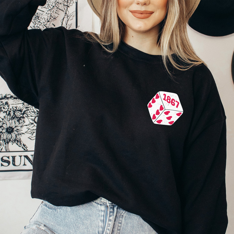 45998g F sweatshirt black smrt obj left chest