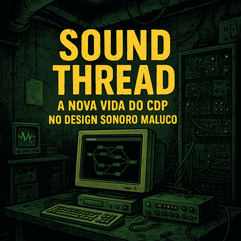 🎛️ Sound Thread: A Nova Vida do CDP no Design Sonoro Maluco