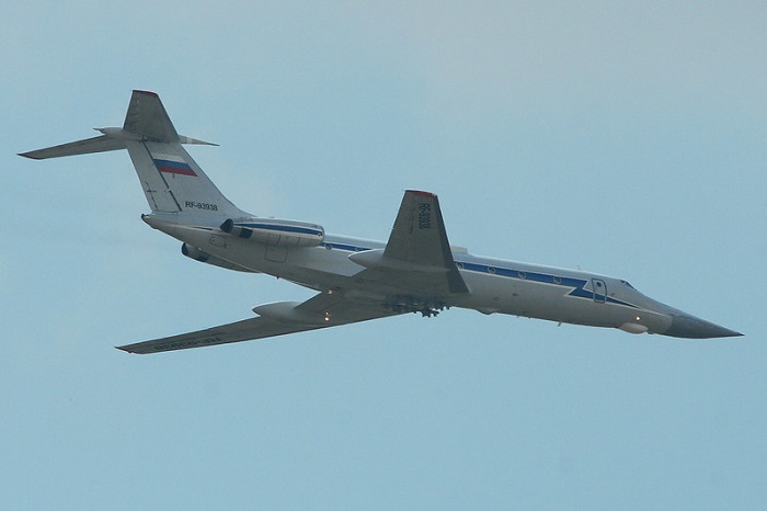 Ilustrasi- pesawat jenis Tupolev Tu-134 yang dioperasikan Aeroflot.