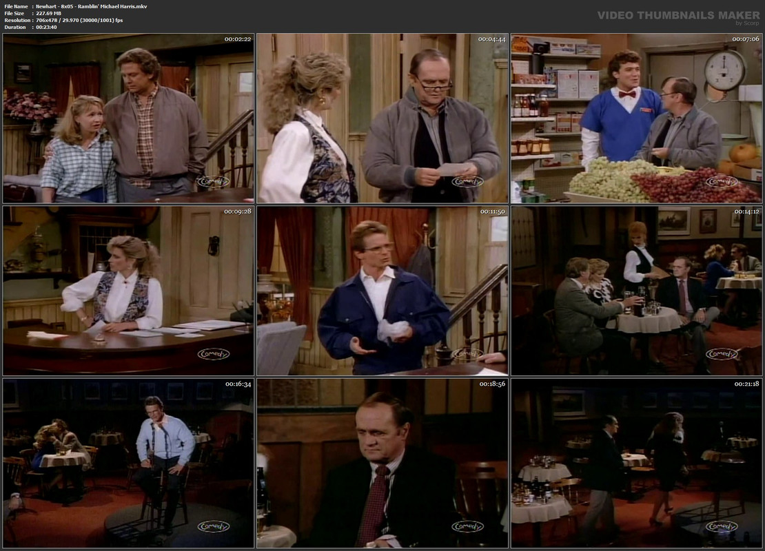 Newhart - 8x05 - Ramblin' Michael Harris.mkv