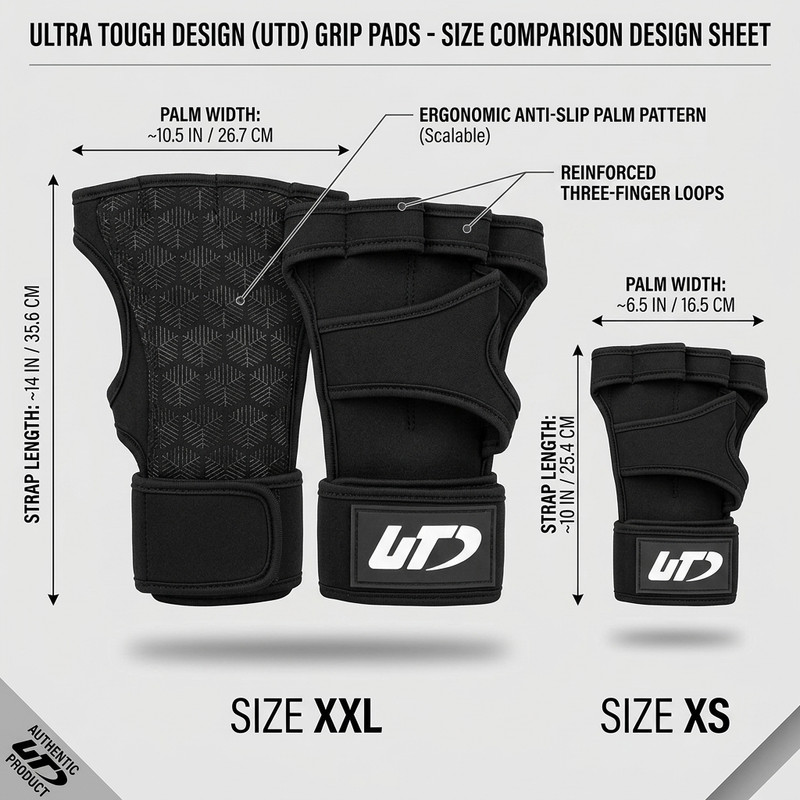 Gants de musculation à plat