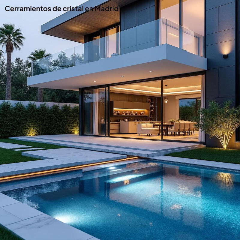 cerramientos de cristal en Madrid