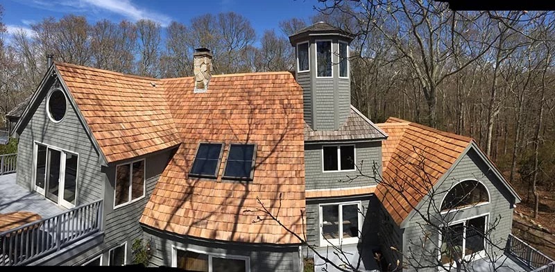 Brown roof installation
