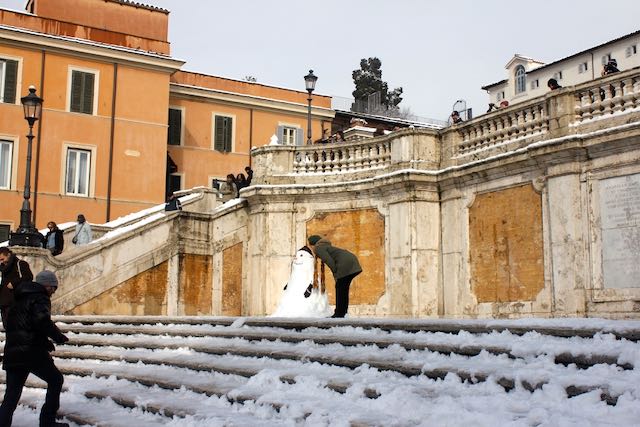 weather for rome in february