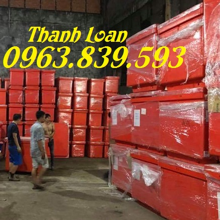 Thùng đá thái lan dung tích 450L 300L 200L 100L giao hàng toàn quốc./ 0963.839.593 Ms.Loan Thung-da-nhua-uop-bia-thung-dung-da-uop-hai-san