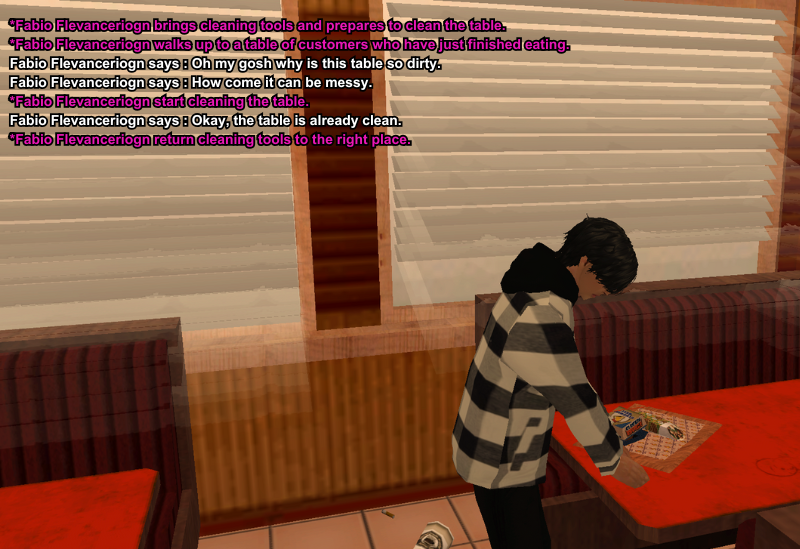 walks-up-to-a-table-of-customers-who-hav