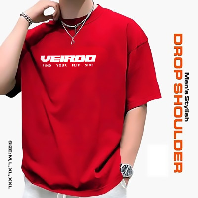 মেনস স্টাইলিশ ড্রপ শোল্ডার- t-shirt: আভিজাত্য আর আরামের সেরা মিশ্রণ