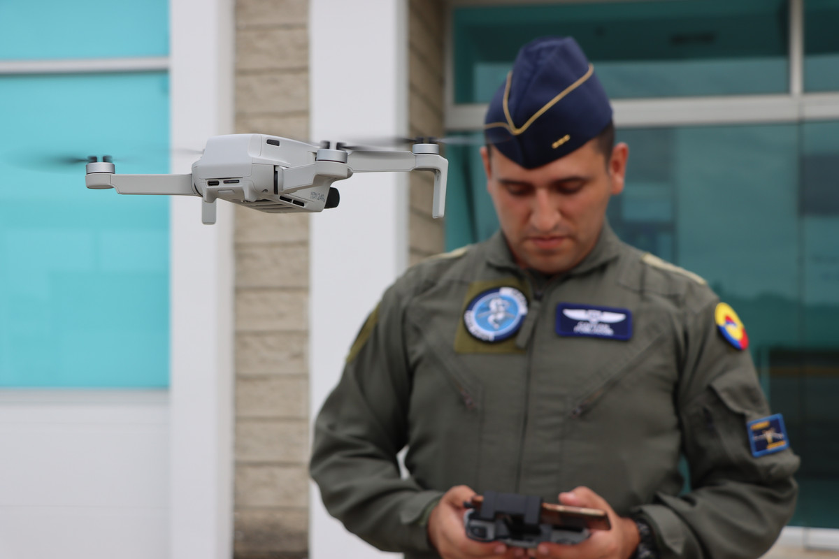 Drones Fuerza Aérea Colombiana. Foto FAC