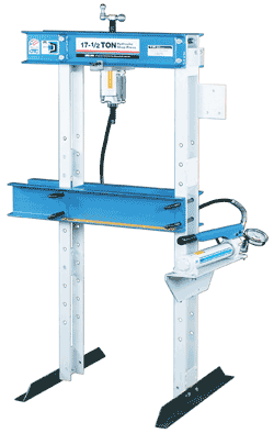 OTC 17-1/2 Ton Open Throat with Hand Pump Floor Press OTC1825