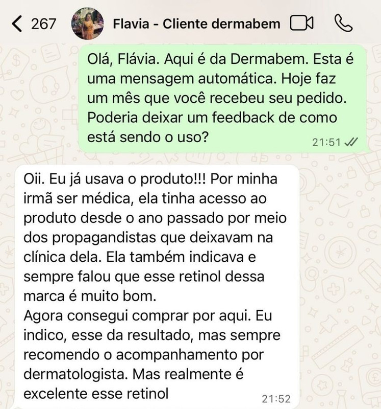 Depoimento cliente 6