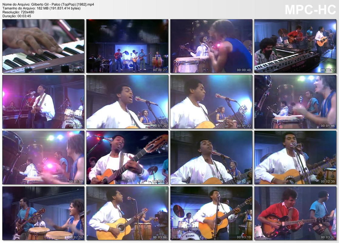 Gilberto Gil - Palco (TopPop) [1982]