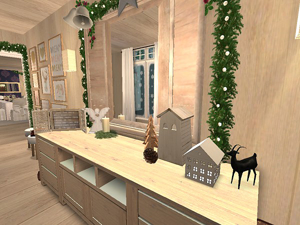 Hellohello: Domy - Stránka 4 Christmas-Chalet-interior-4