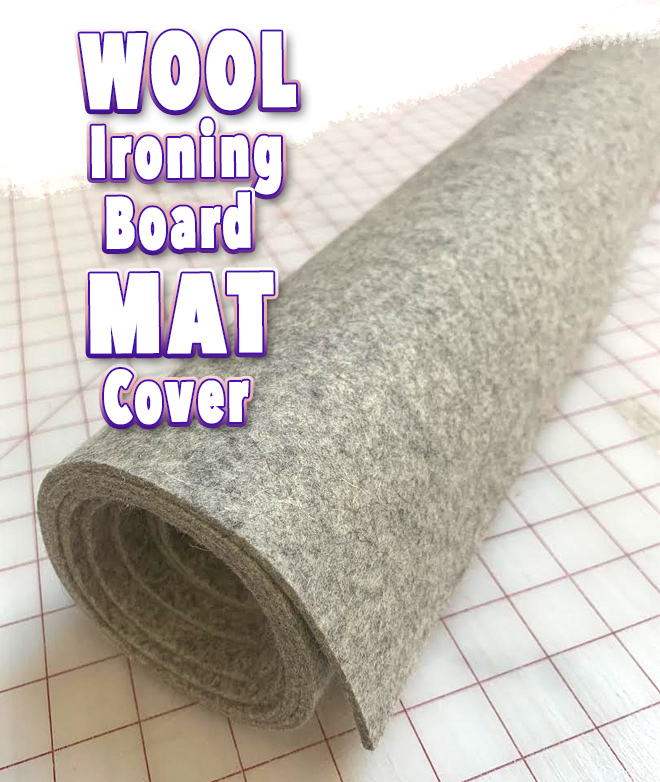 Wool Ironing Board Pad