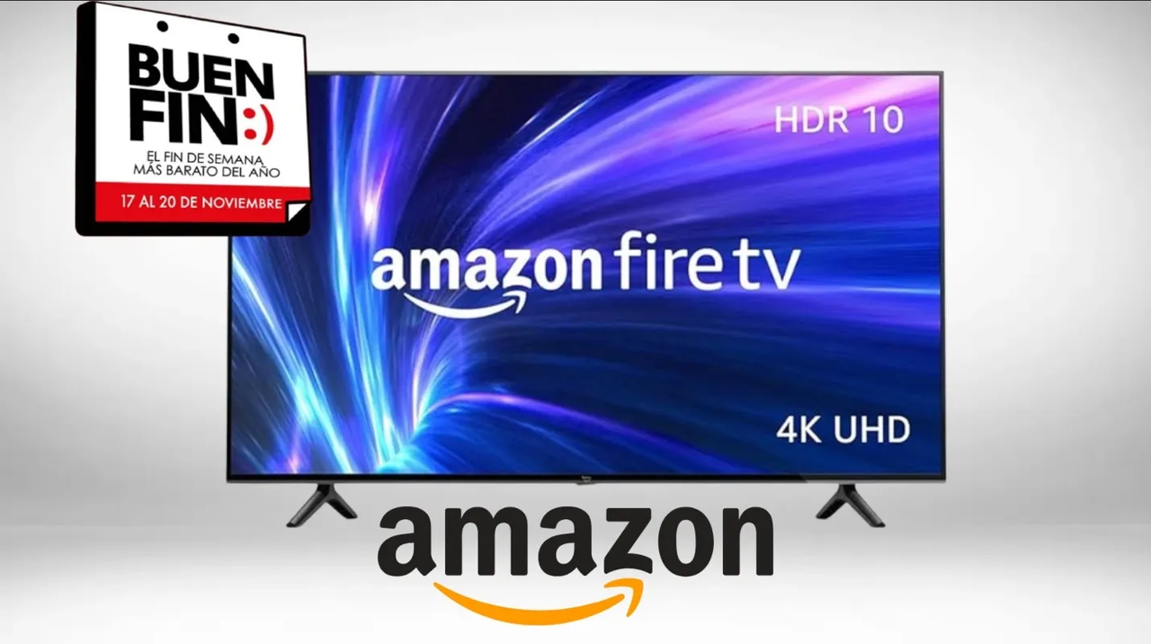 Buen Fin 2023: Televisiones Fire TV 4K con increíble descuento en Amazon México