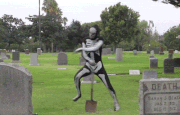 Dancing skeleton