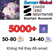 [Global] Chaos Zero Nightmare Starter Account Reroll 